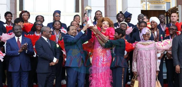 Discours de S.E. Paul BIYA Ã l'occasion de la RÃĐception des Lionnes Indomptables, Victorieuses de la CAN 2026 - Palais de l'UnitÃĐ, YaoundÃĐ, 22 aoÃŧt 2026